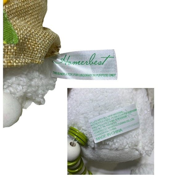 HomerBest Shelf Sitter Easter Bunny Home Decor Spring Rabbit Colorful Multicolor - Picture 10 of 16